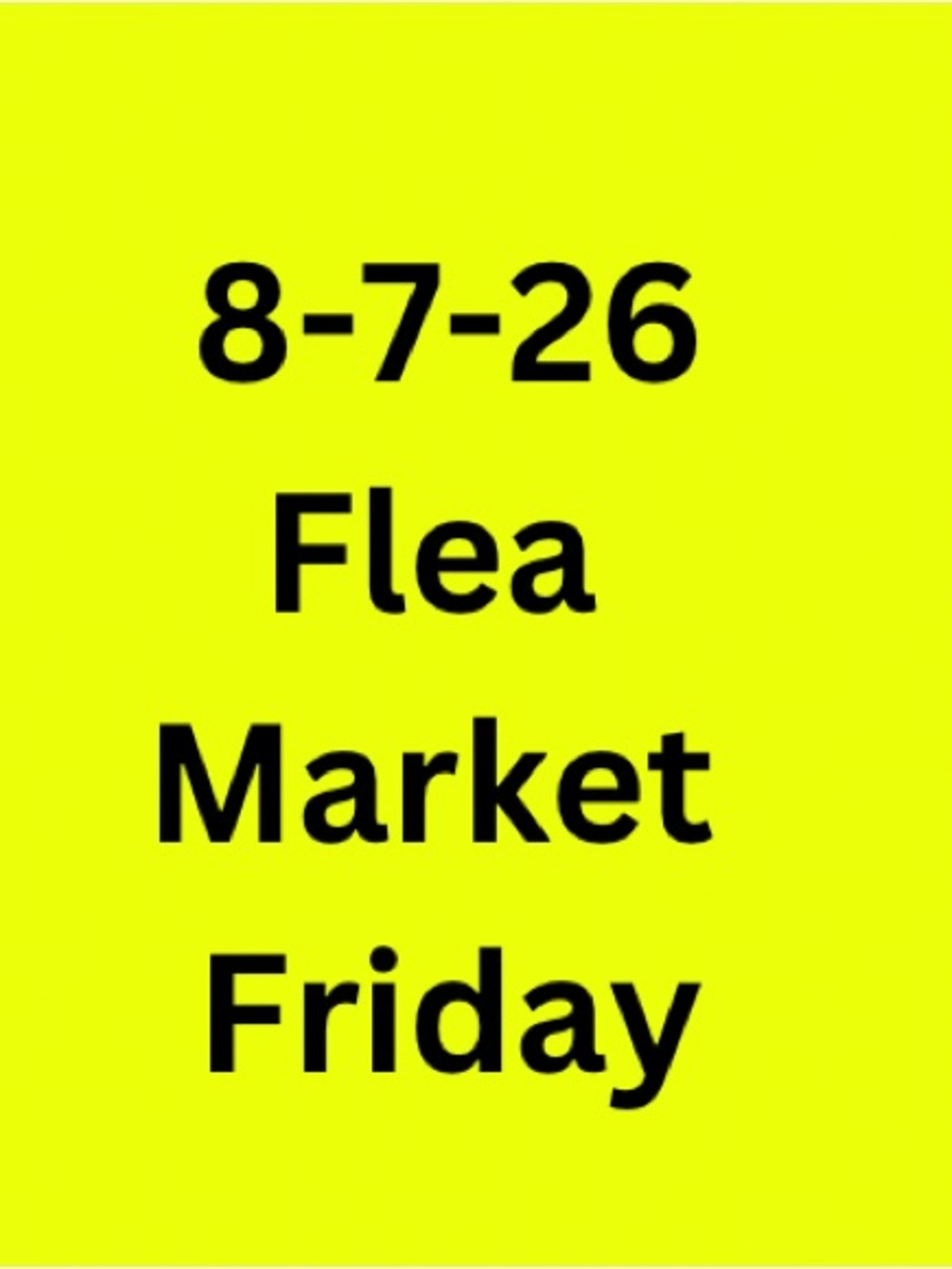 8-7-26 Live Flea Market Friday Show! Thank you for your purchase!!